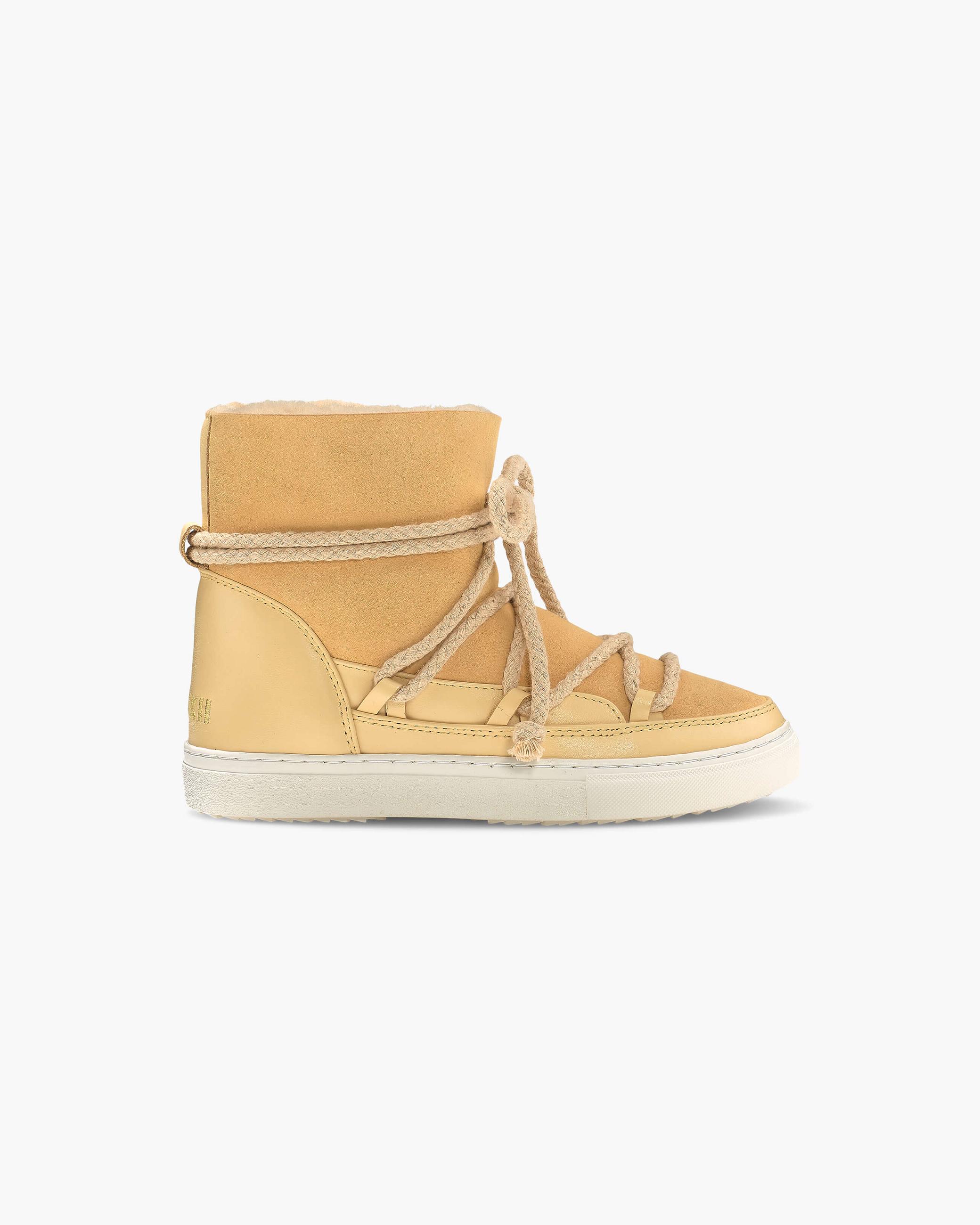 Dámské Inuikii Classic Sneaker Light-Yellow | 47953PWCS