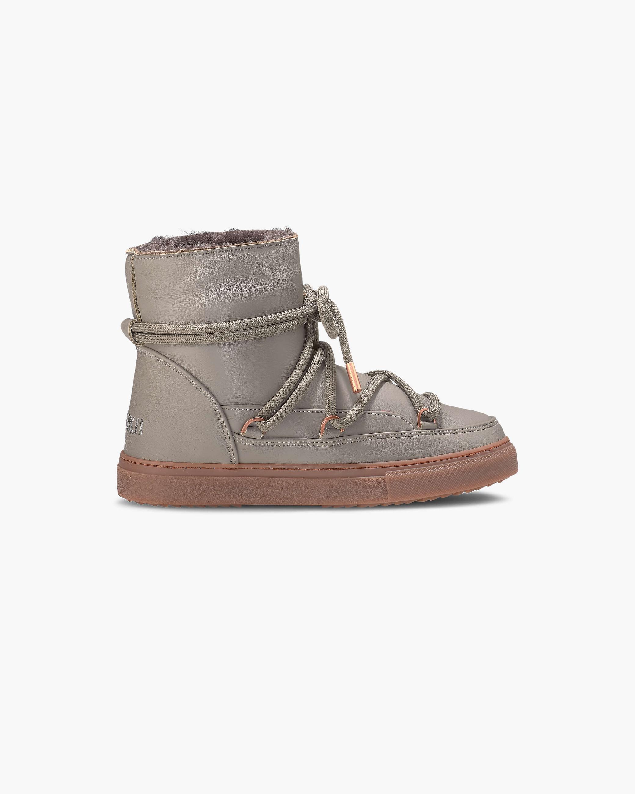 Dámské Classic Sneaker Inuikii Nappa Sneaker Taupe | 12905OJLQ