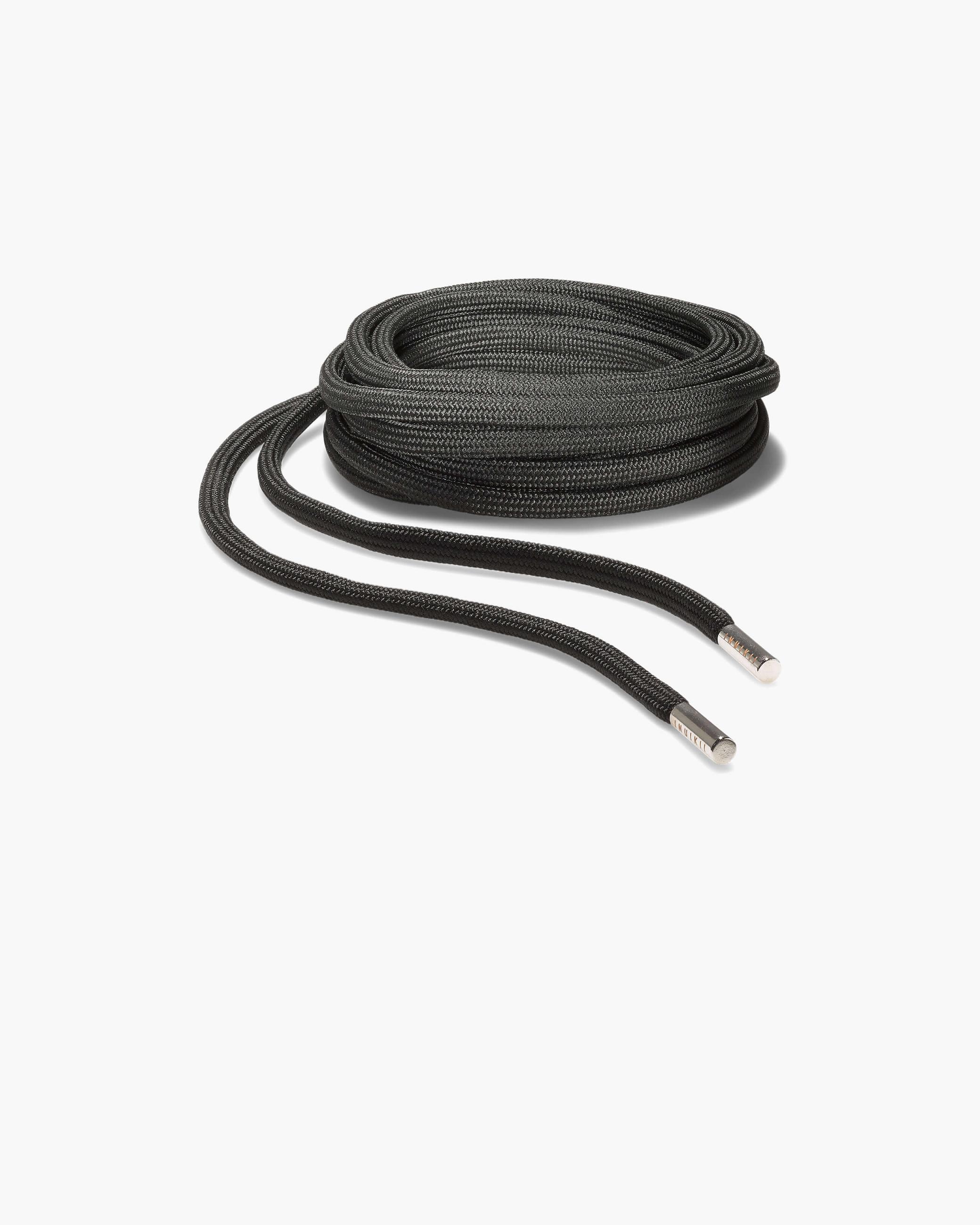 Dámské Laces Inuikii Polyester Laces 220 Black-Silver | 43520UXFG