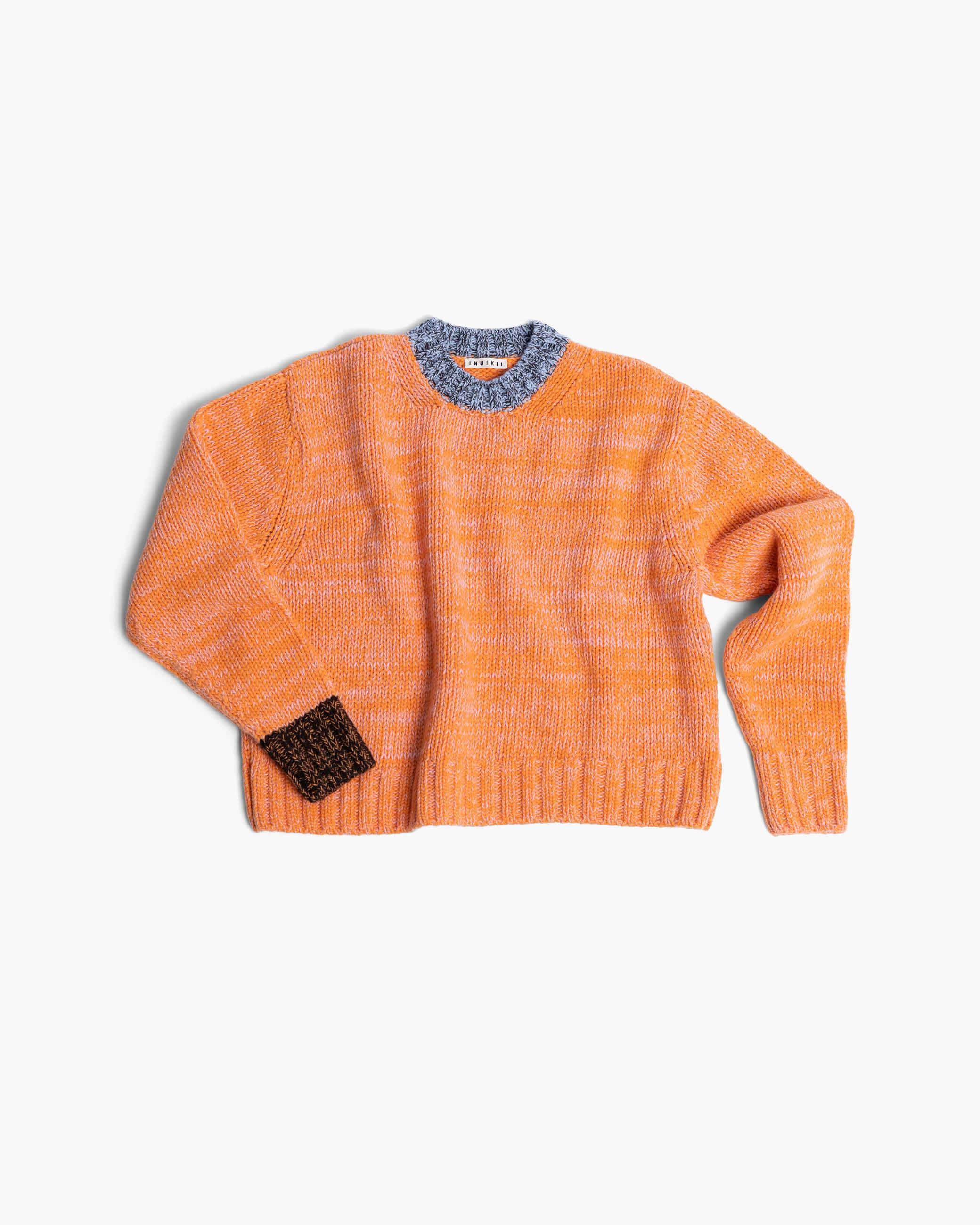 Dámské Mikiny Inuikii Relaxed Knit Svetrové Oranžové Růžové | 01743ZKCL