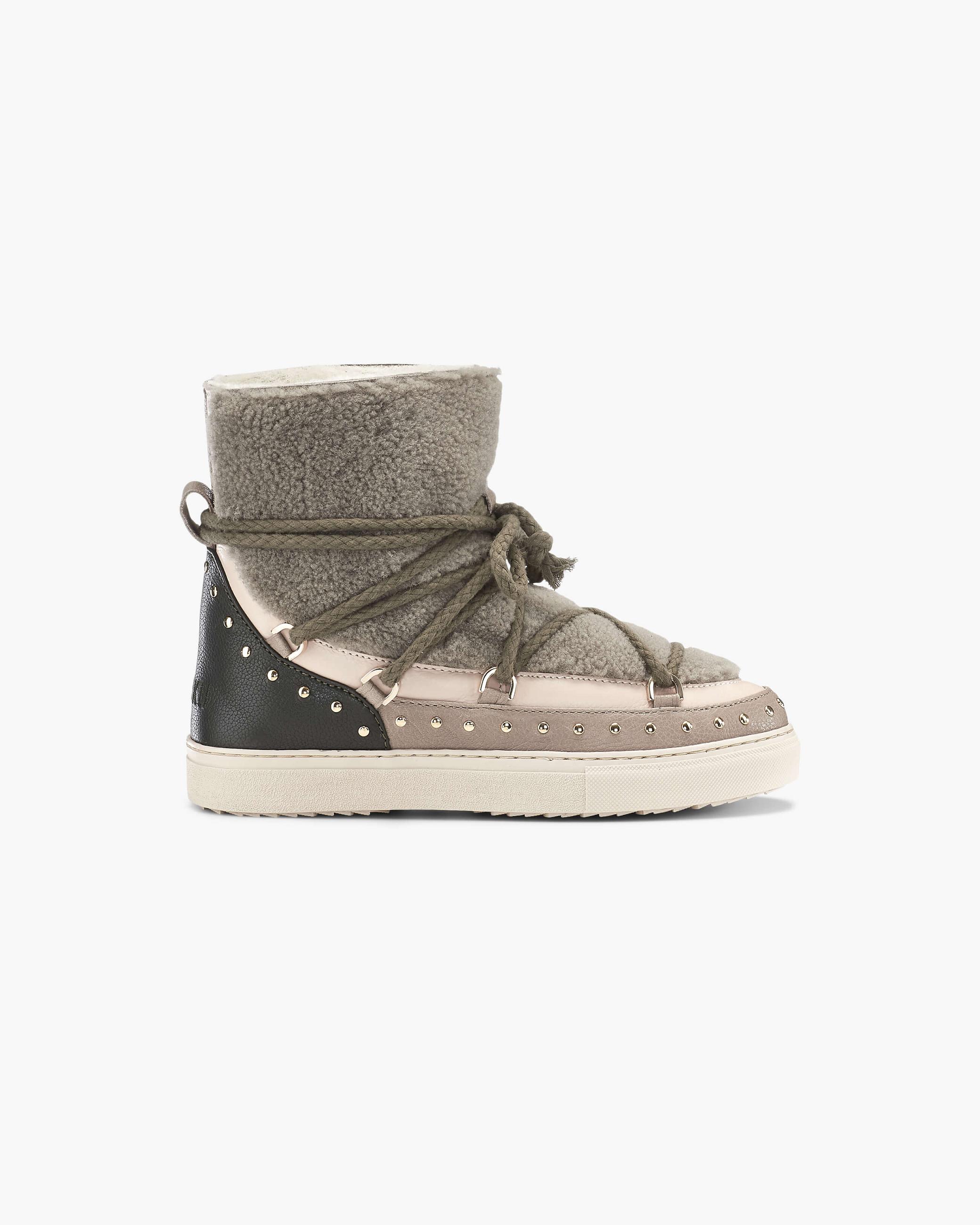 Dámské Sneaker Inuikii Curly Rock Olivy Zelené | 47869NLBU