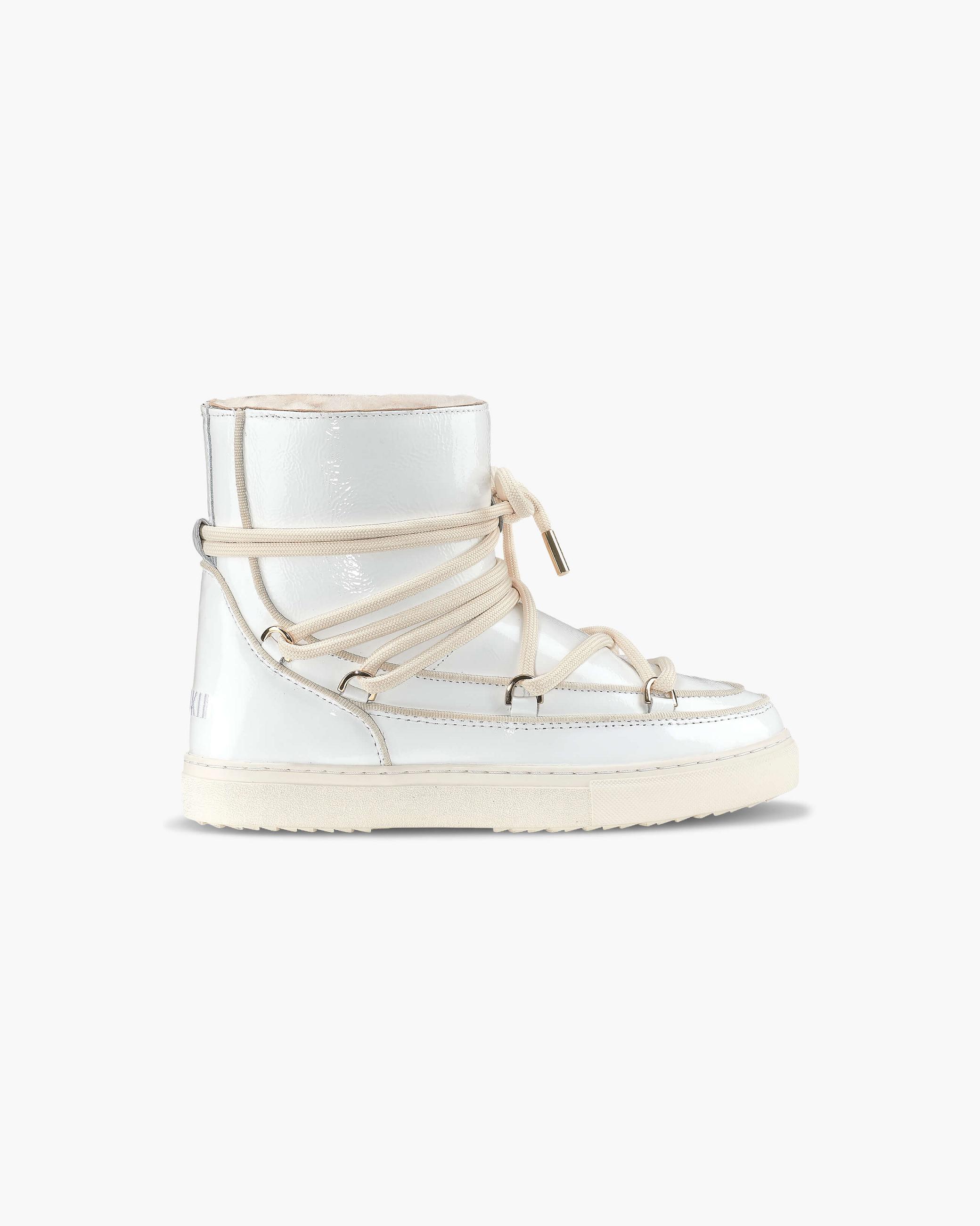 Dámské Sneaker Inuikii Full Leather Naplack Off-White | 72359VRKU