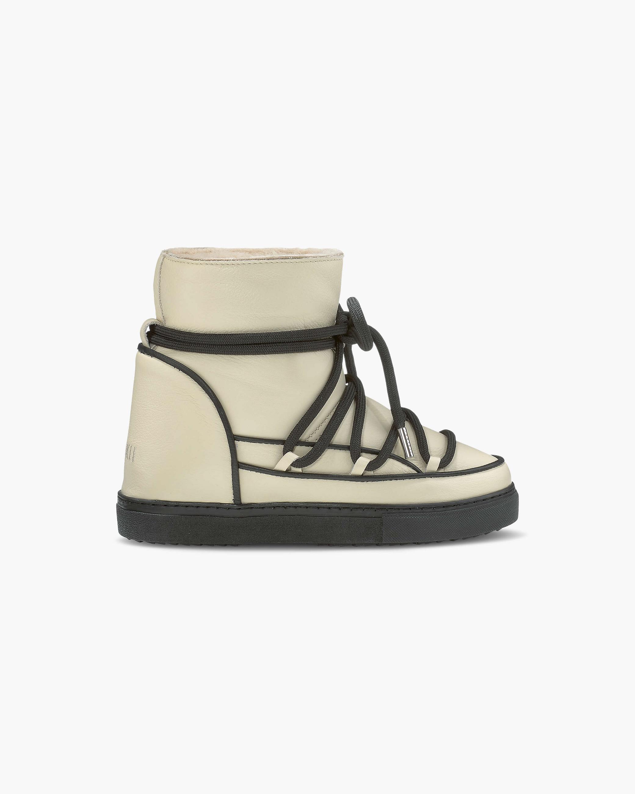 Dámské Sneaker Inuikii Full Leather Pastelle Wedge Béžová | 27841LWMD