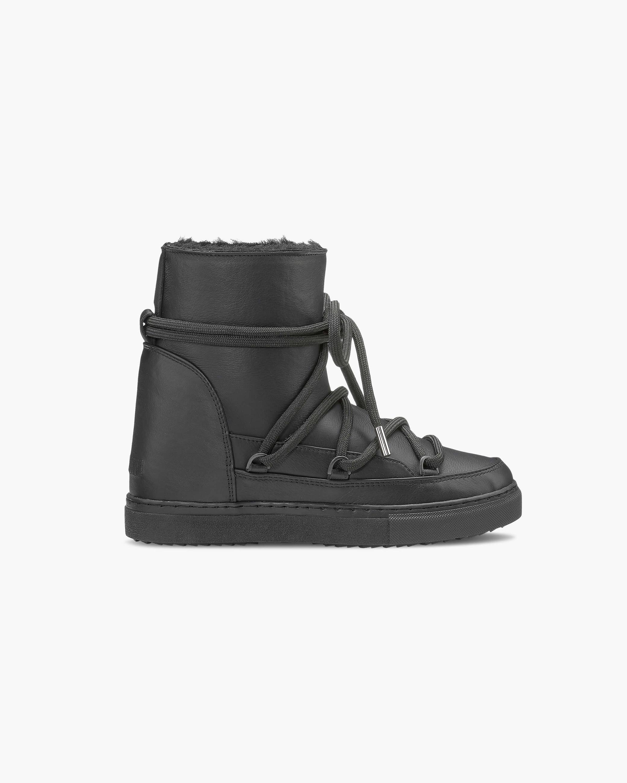 Dámské Sneaker Inuikii Nappa Wedge Černé | 03124PJSU