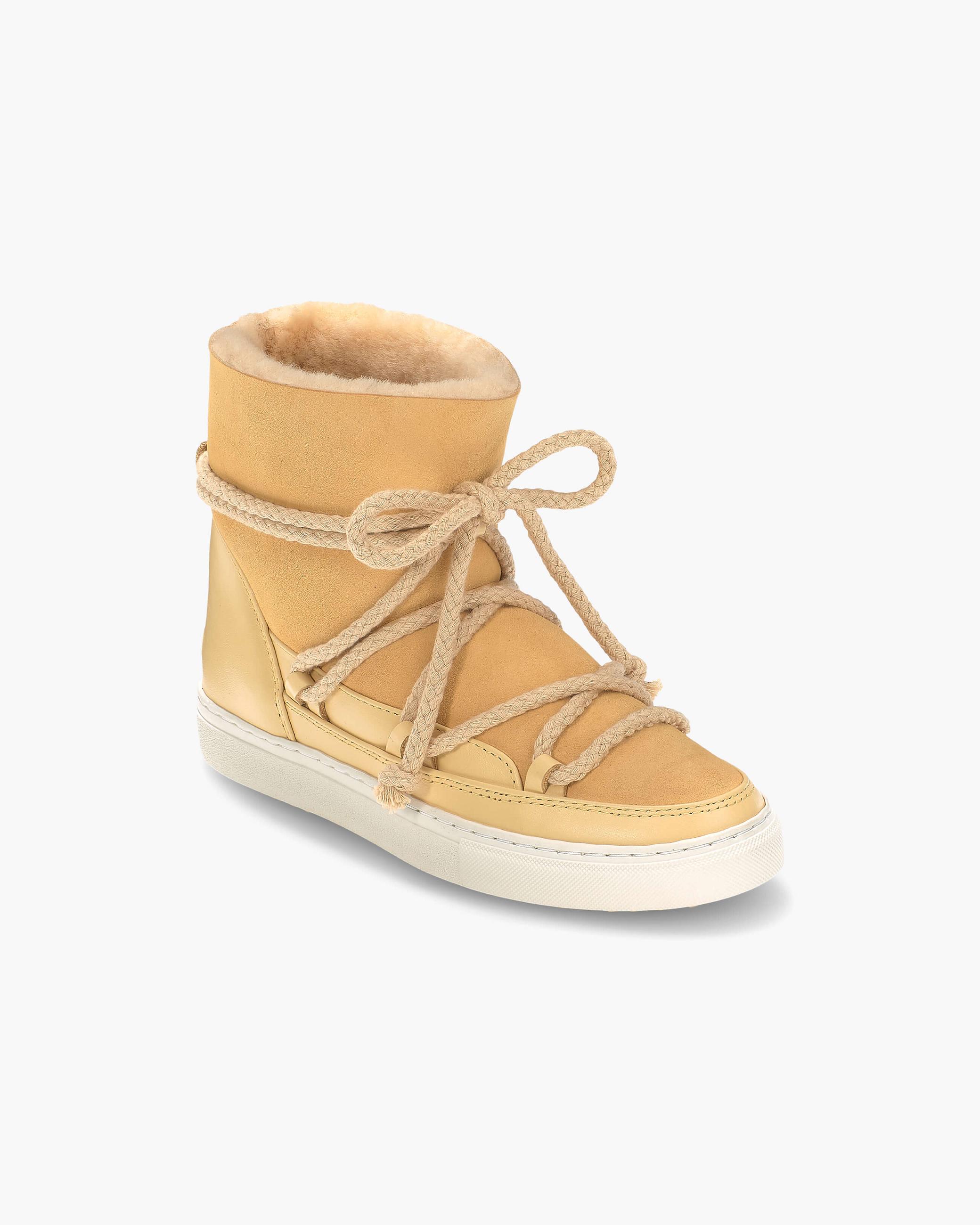 Dámské Inuikii Classic Sneaker Light-Yellow | 47953PWCS