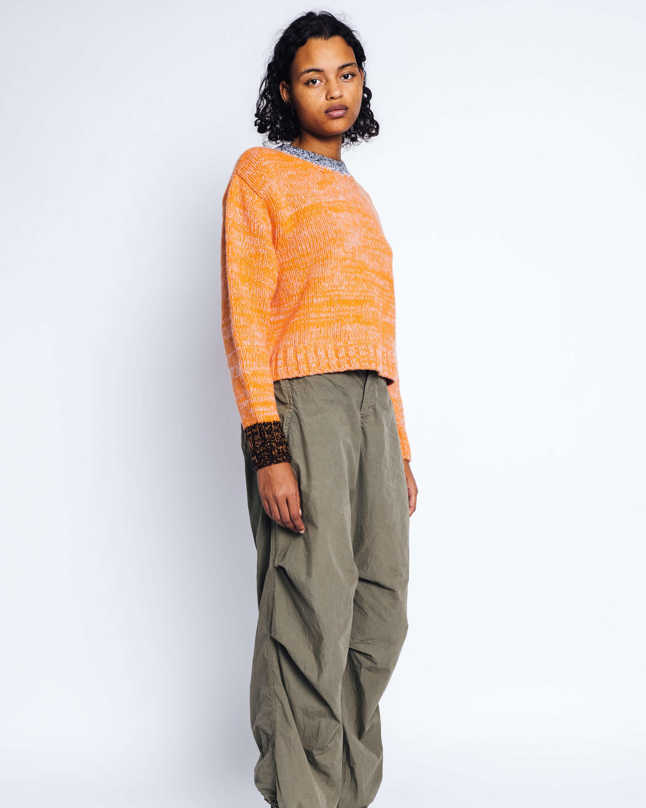 Dámské Mikiny Inuikii Relaxed Knit Svetrové Oranžové Růžové | 01743ZKCL