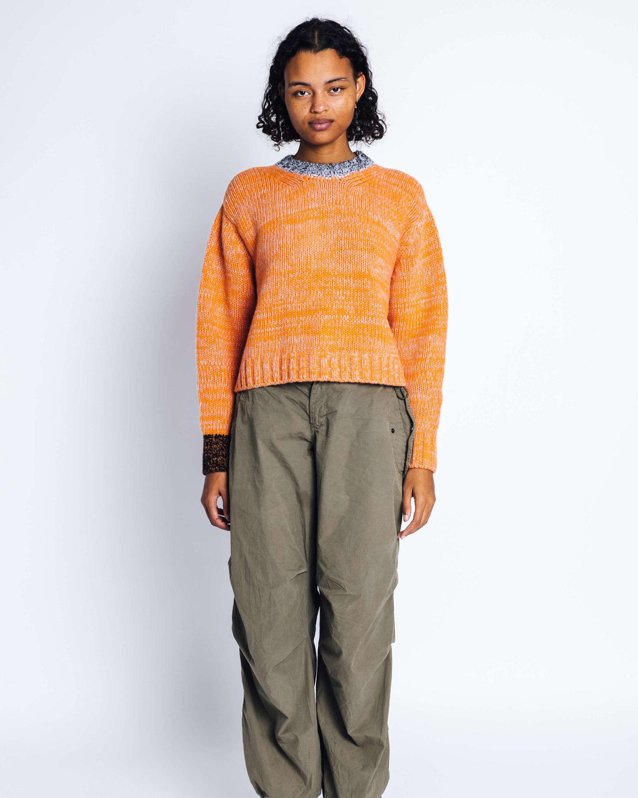 Dámské Mikiny Inuikii Relaxed Knit Svetrové Oranžové Růžové | 01743ZKCL