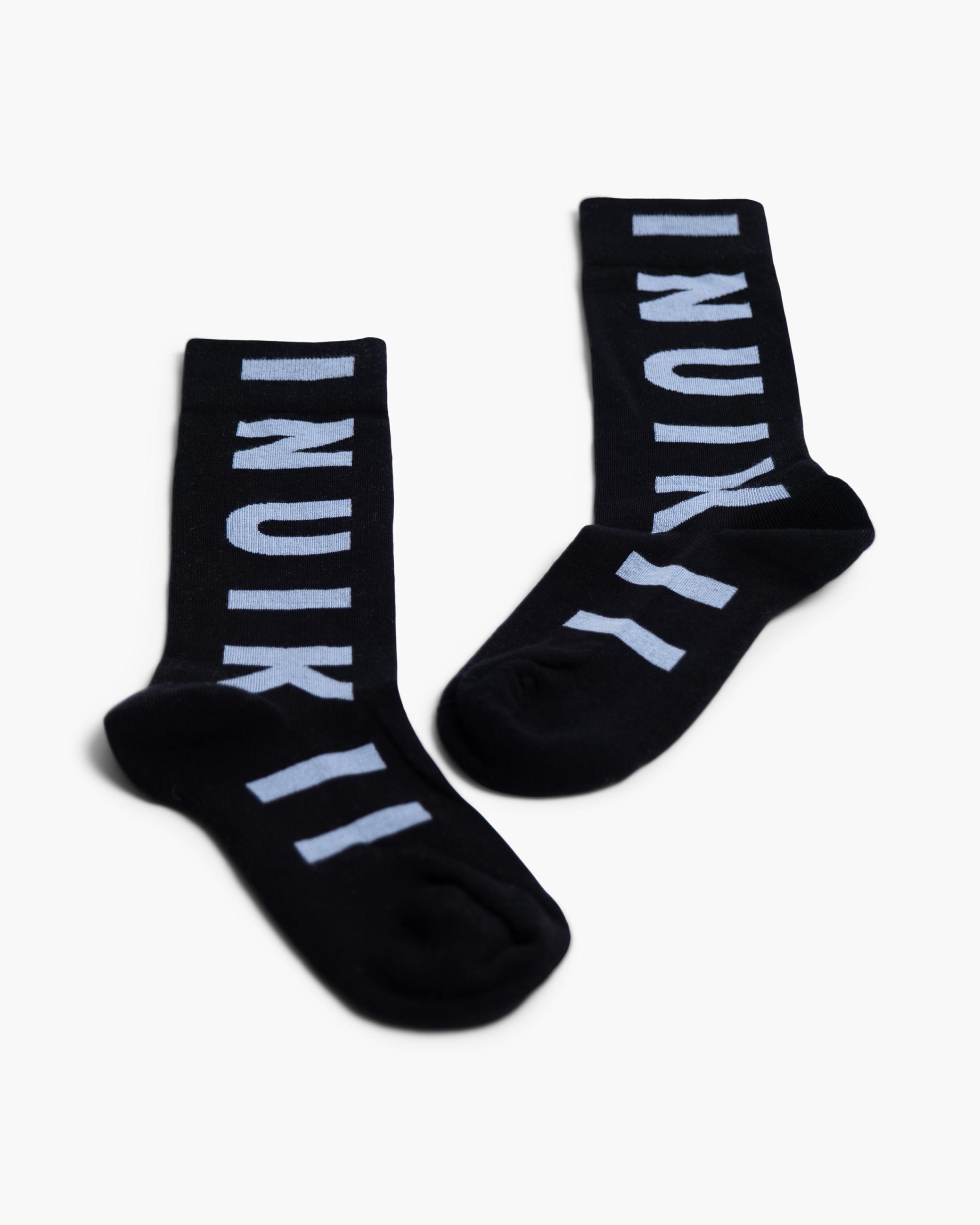 Dámské Ponožky Inuikii Jacquard Socks Černé Blankyt | 20759RAWY