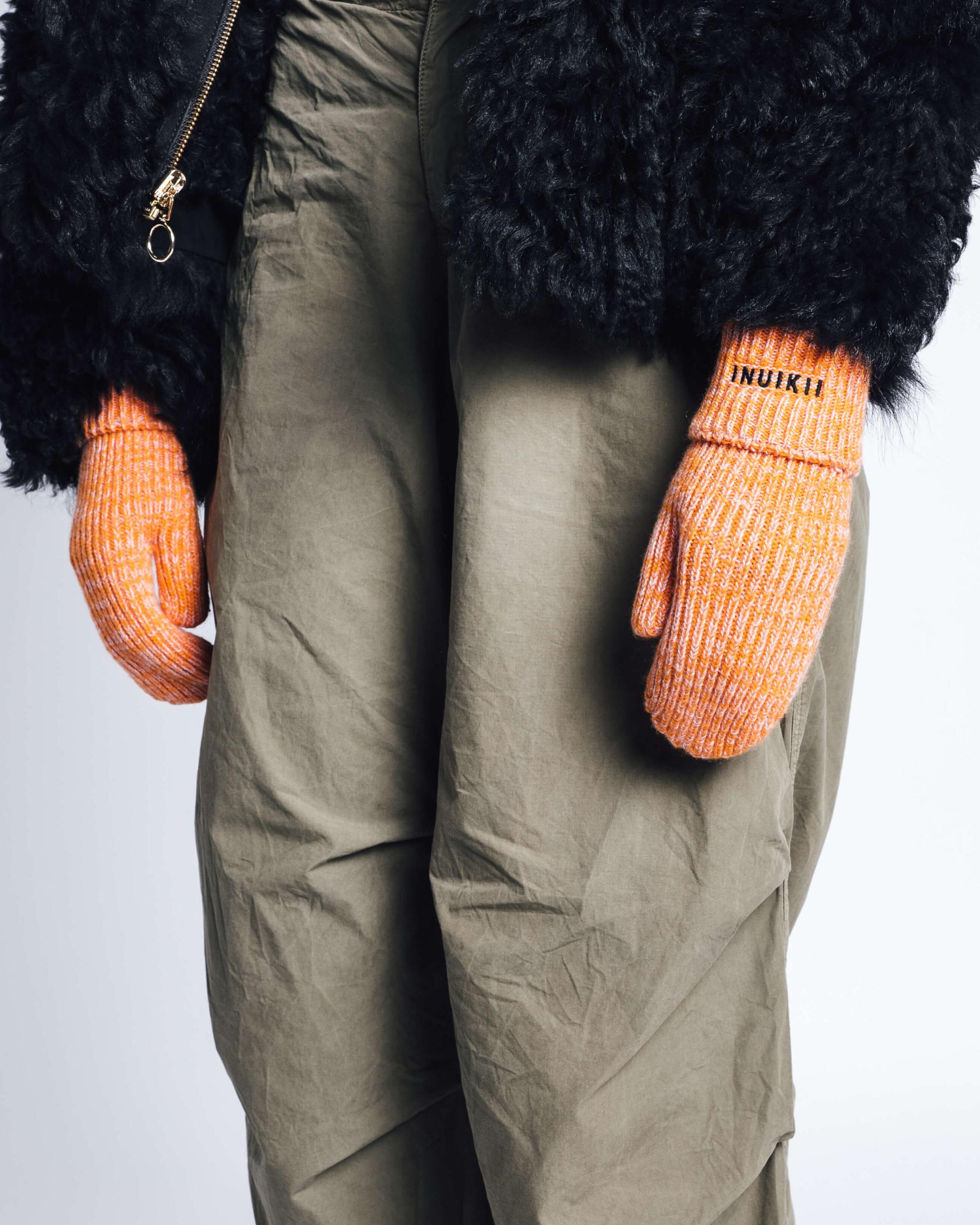 Dámské Rukavice Inuikii Oversized Glove Oranžové Růžové | 37628ASJW