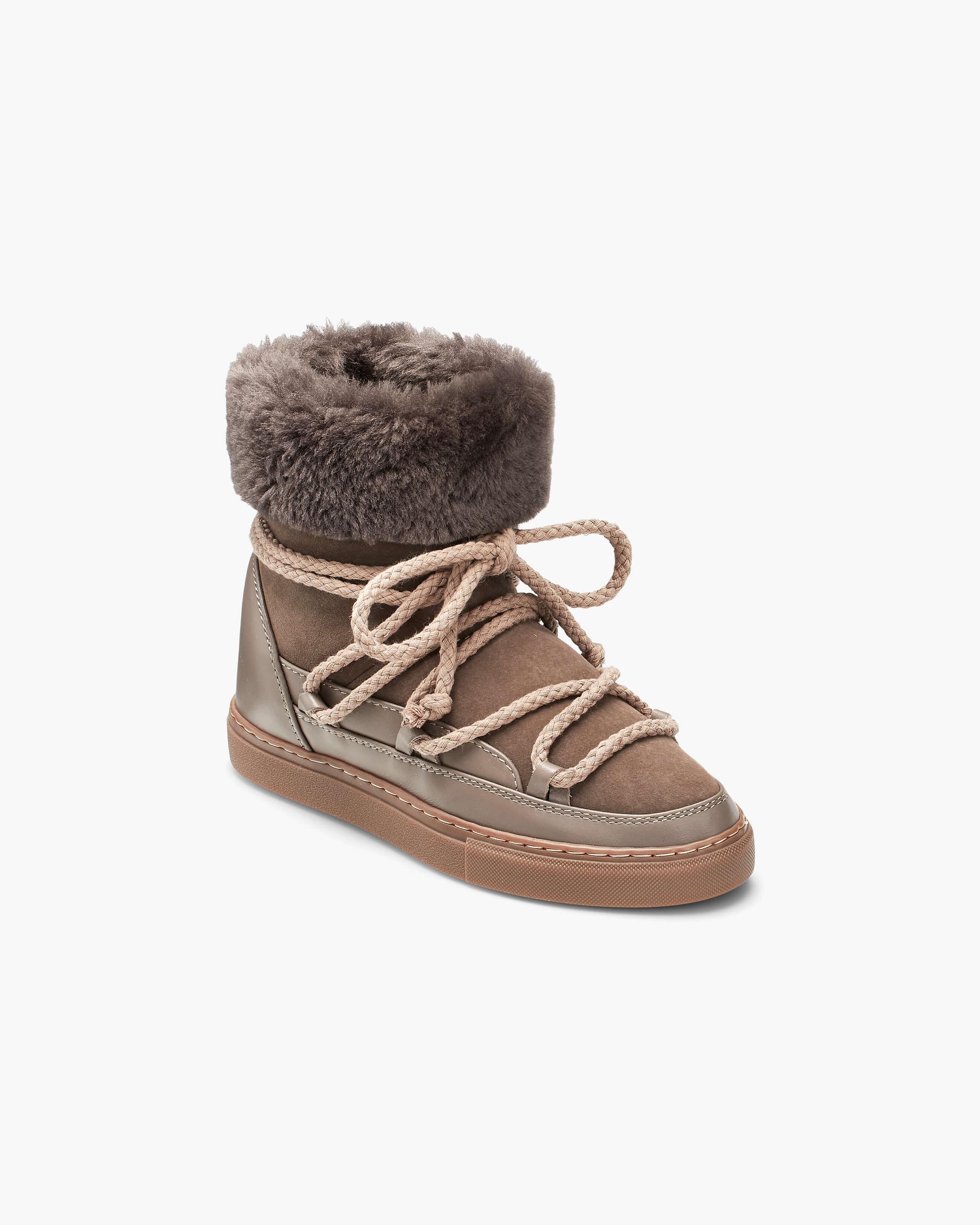 Dámské Sneaker Inuikii Classic Sneaker High Taupe | 29836APZM