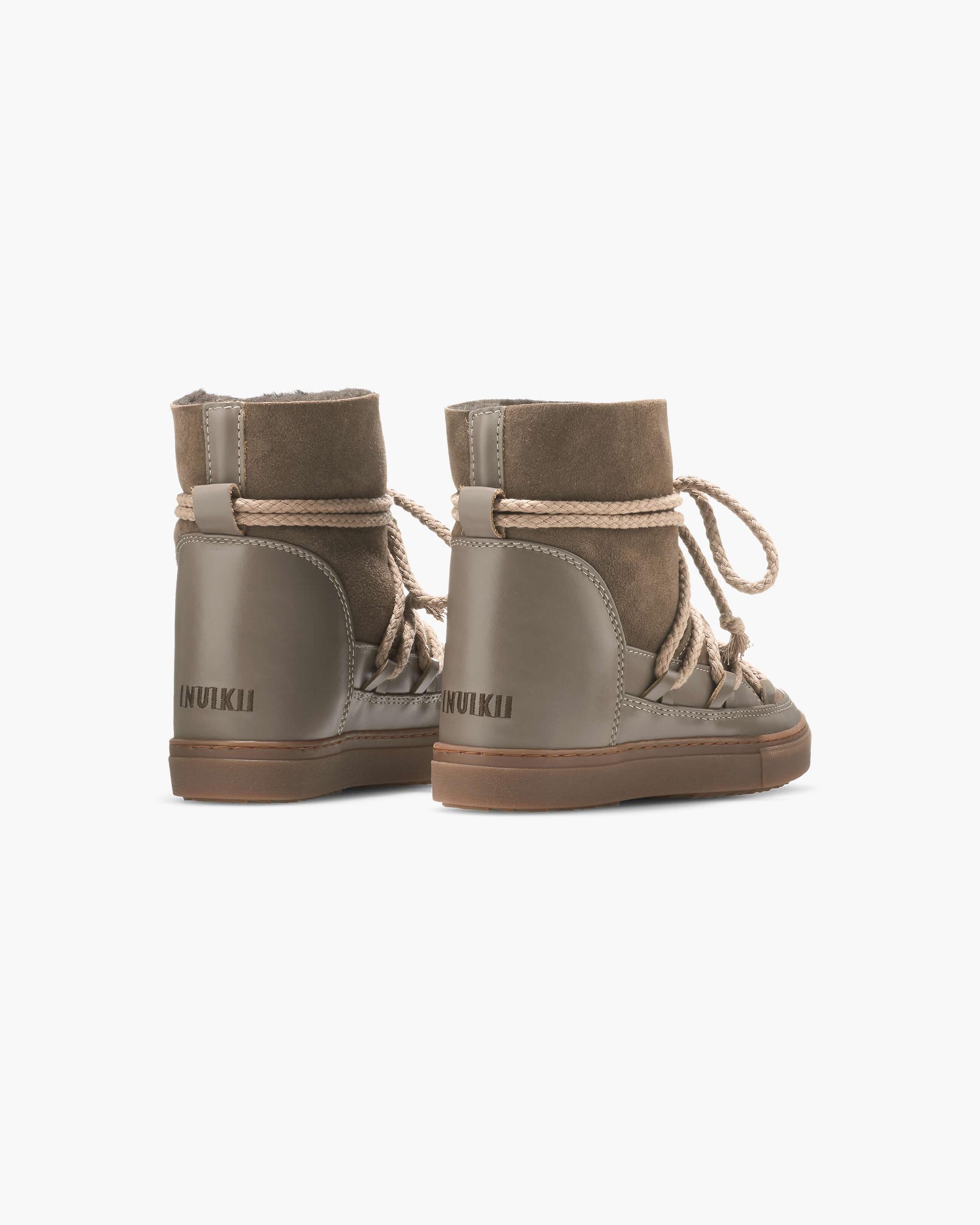 Dámské Sneaker Inuikii Classic Wedge Taupe | 53467ZFSG