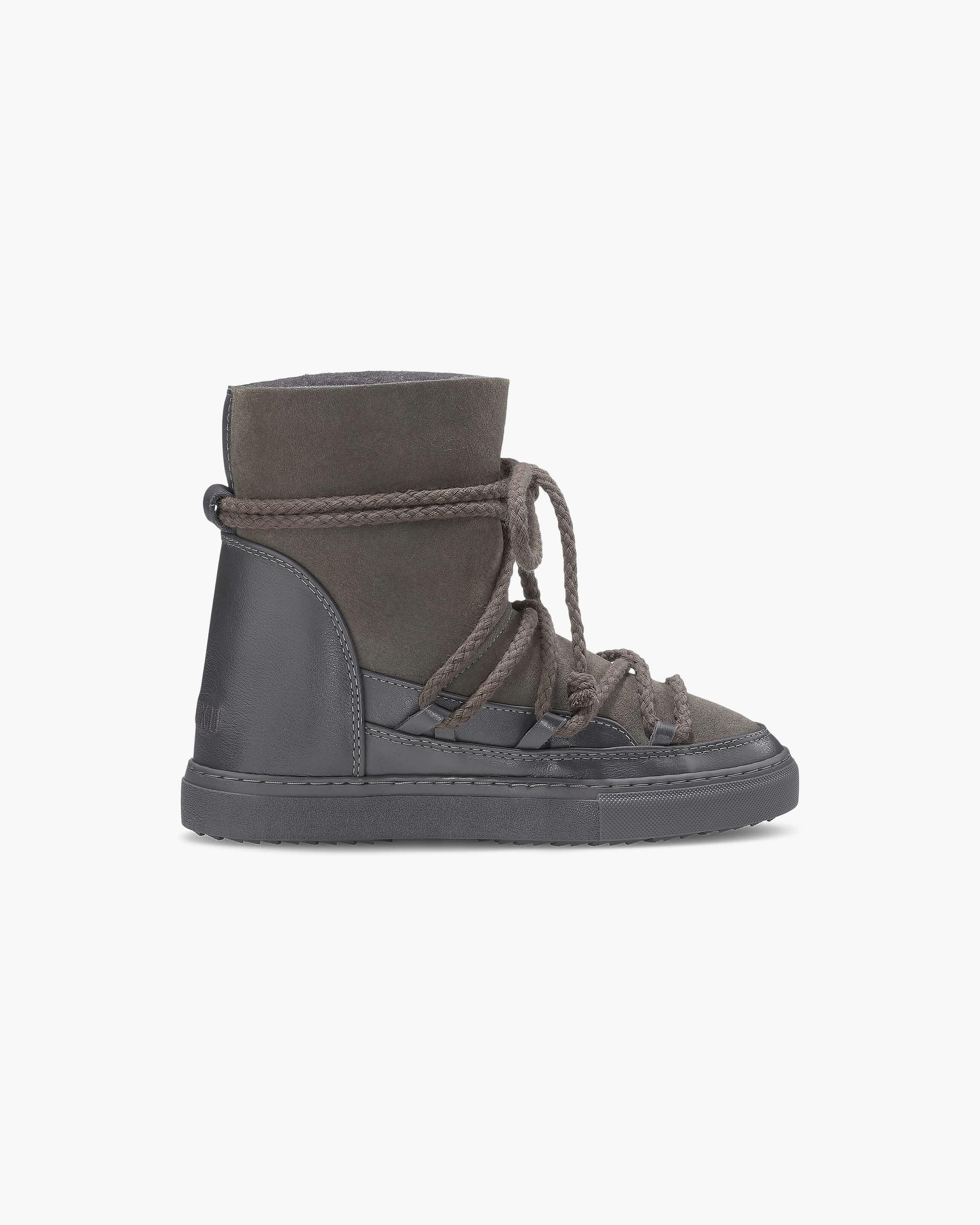 Dámské Sneaker Inuikii Classic Wedge Tmavě Šedé | 28410VJTD