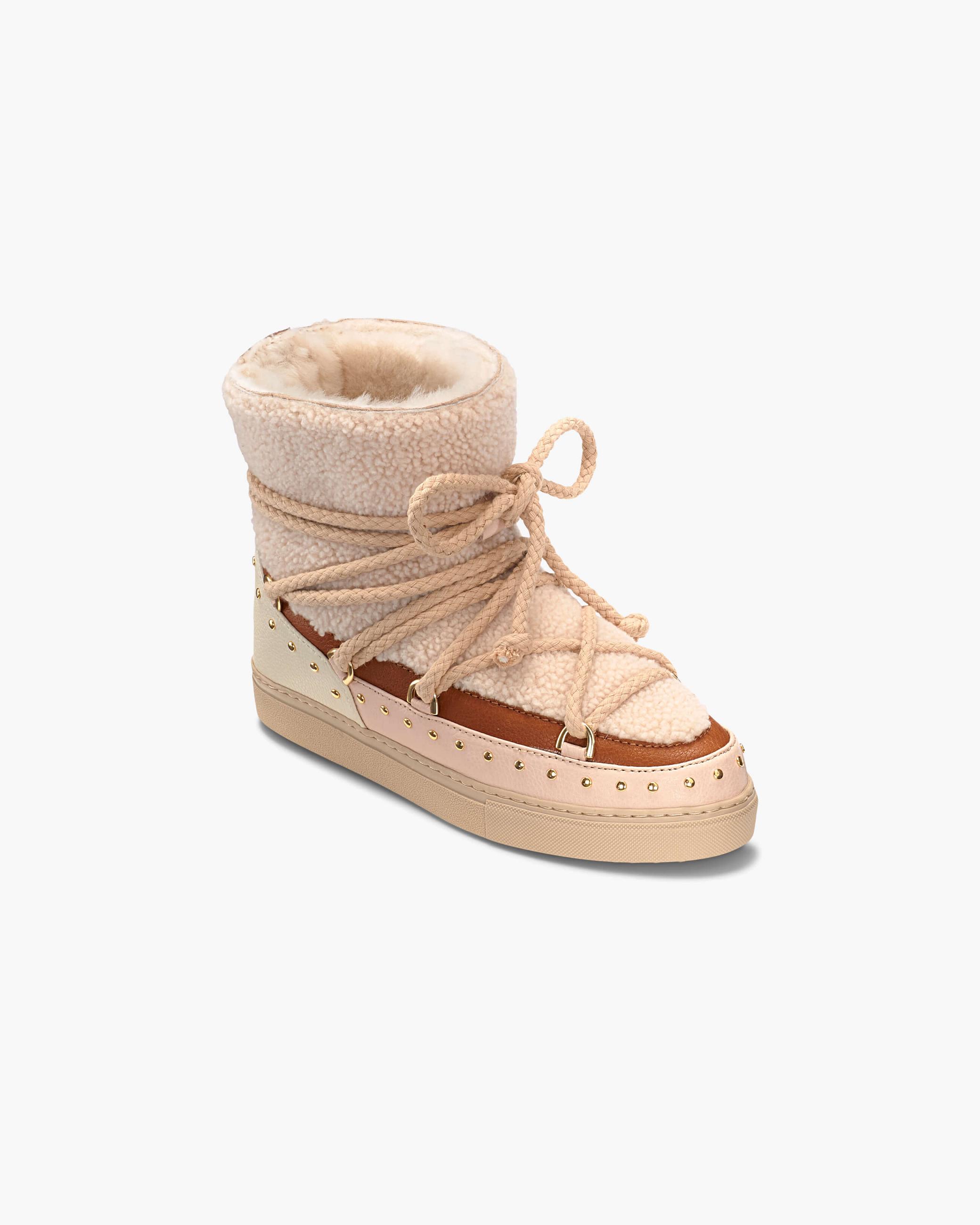 Dámské Sneaker Inuikii Curly Rock Sand | 17460ZDGA