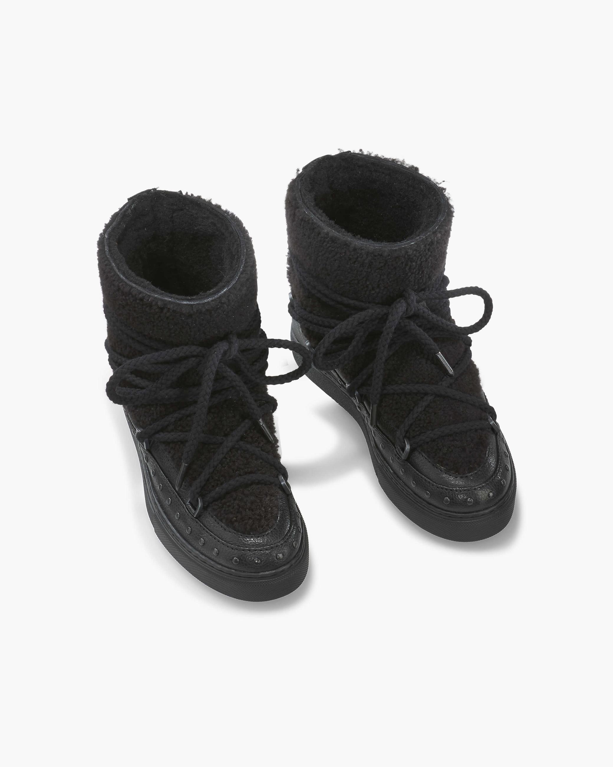 Dámské Sneaker Inuikii Curly Rock Černé | 50943TLGI