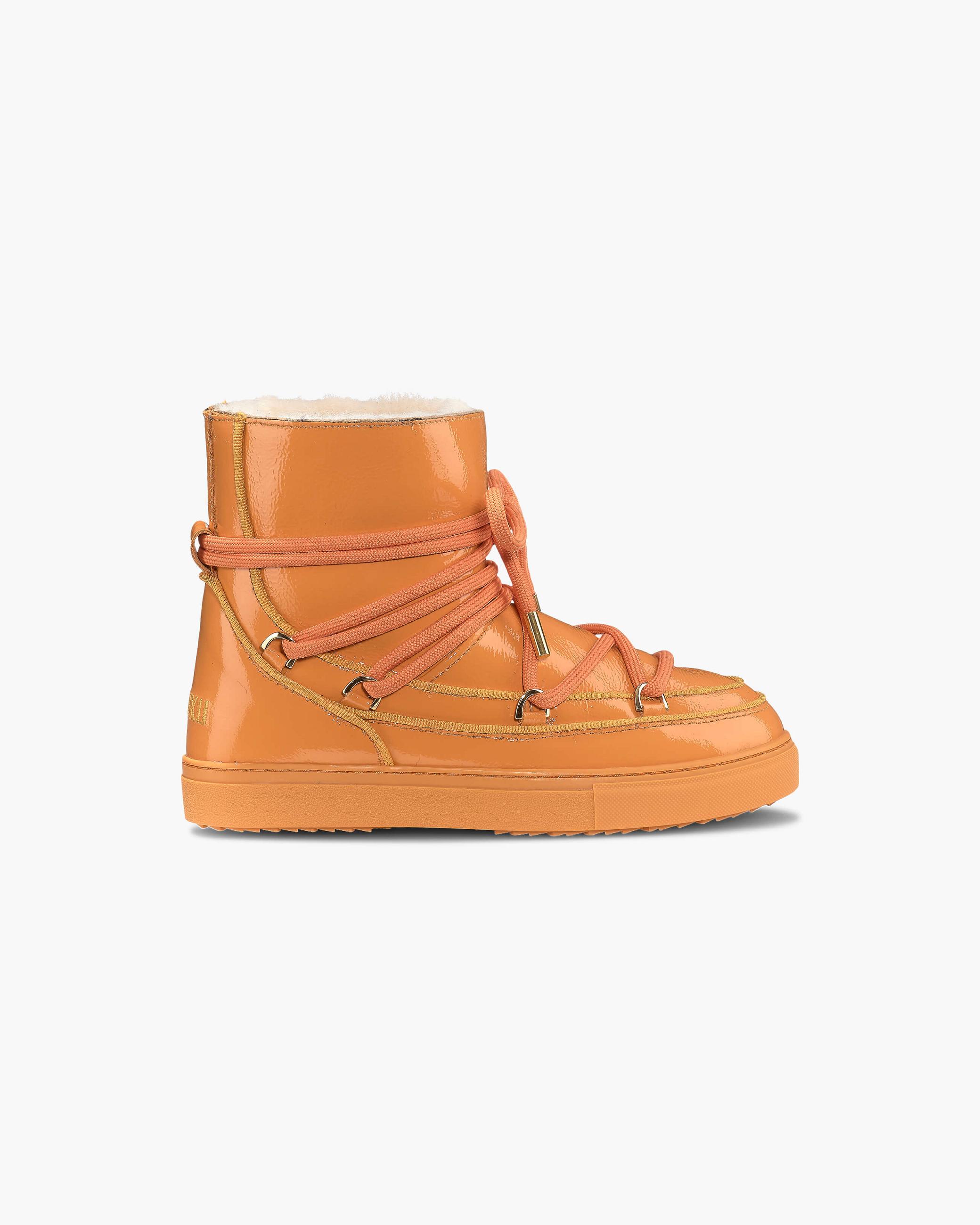 Dámské Sneaker Inuikii Full Leather Naplack Oranžové | 14972IUXK