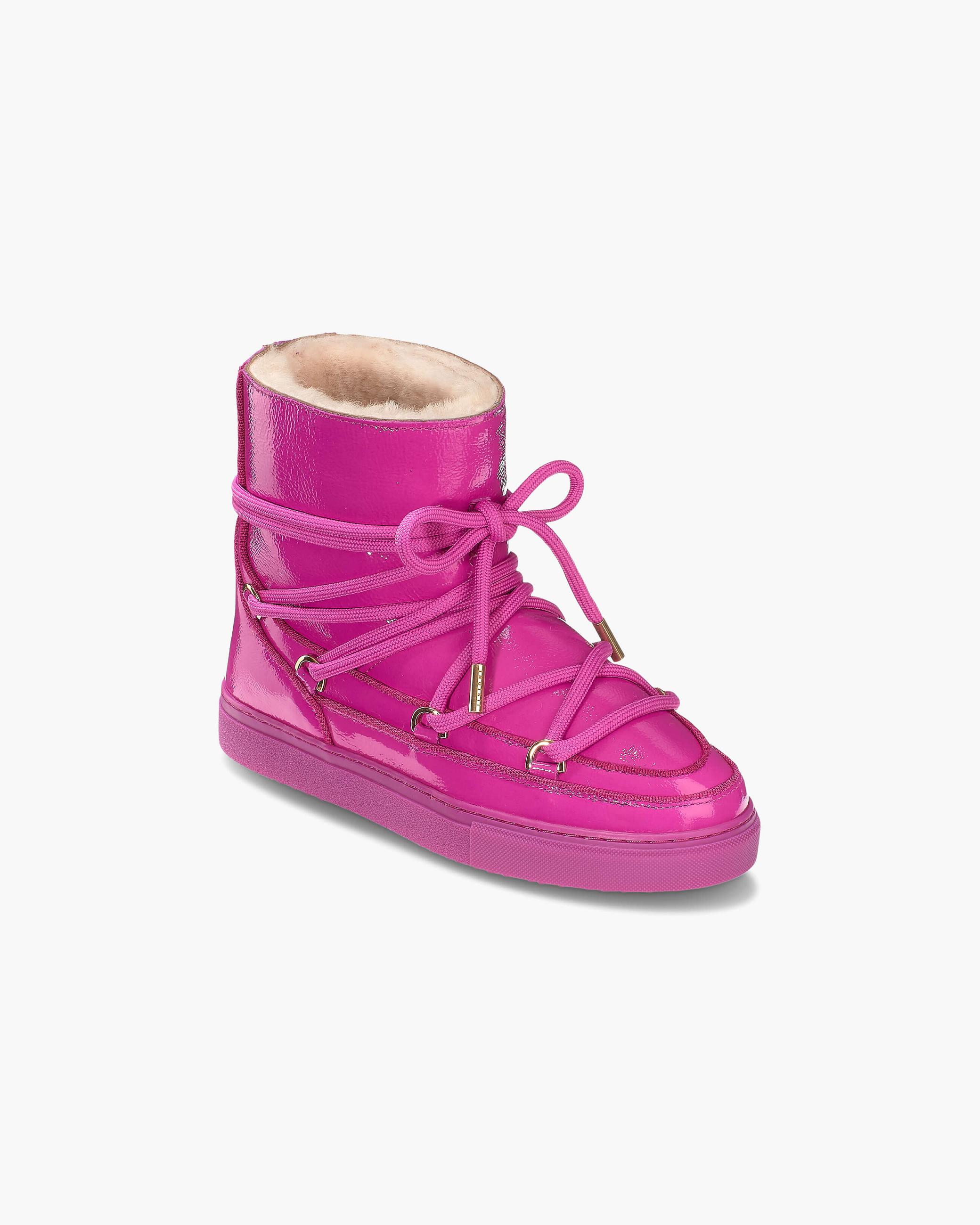 Dámské Sneaker Inuikii Full Leather Naplack Fuxia | 53647RPTG