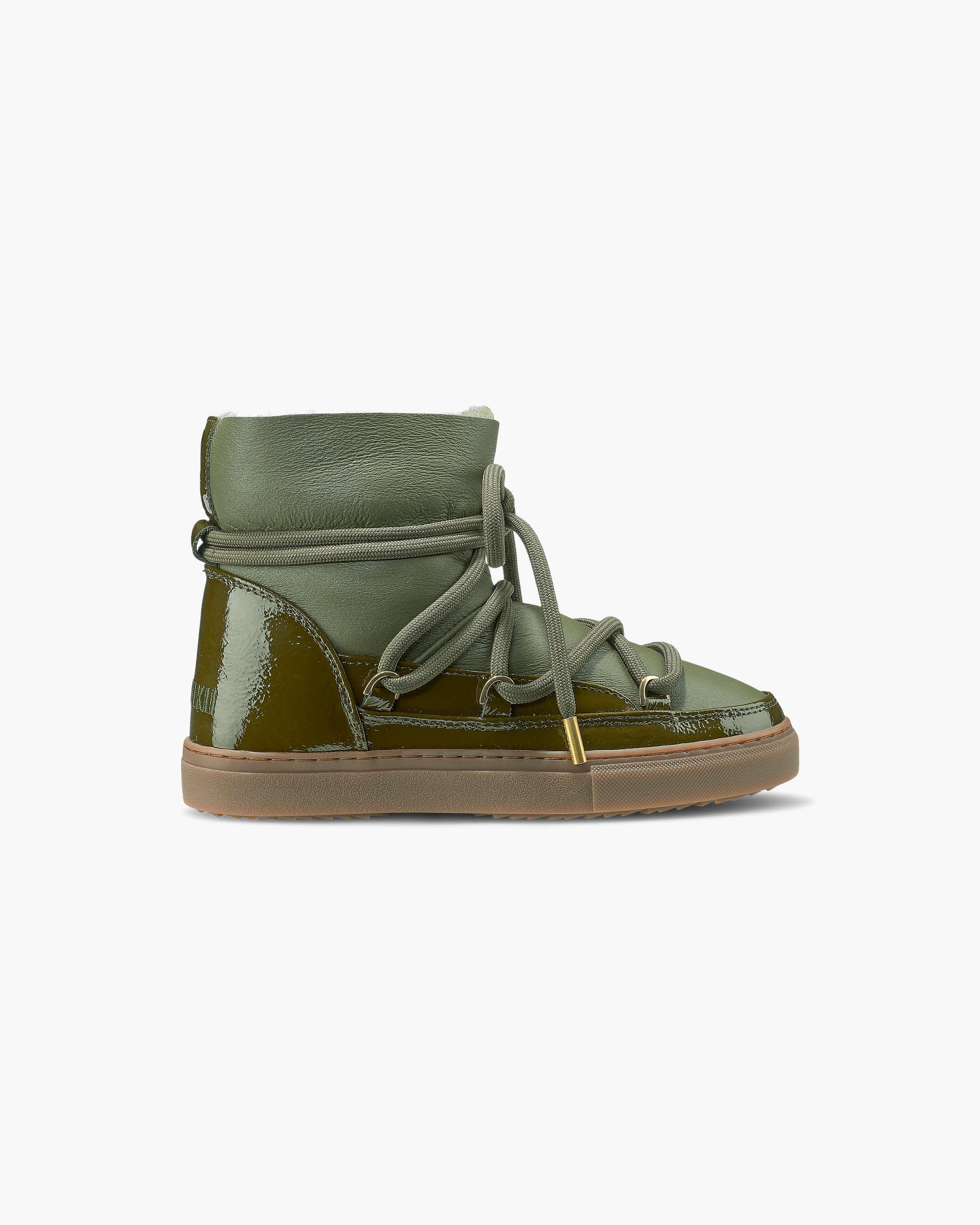 Dámské Sneaker Inuikii Gloss Olivy Zelené Zelene | 08257SQFR