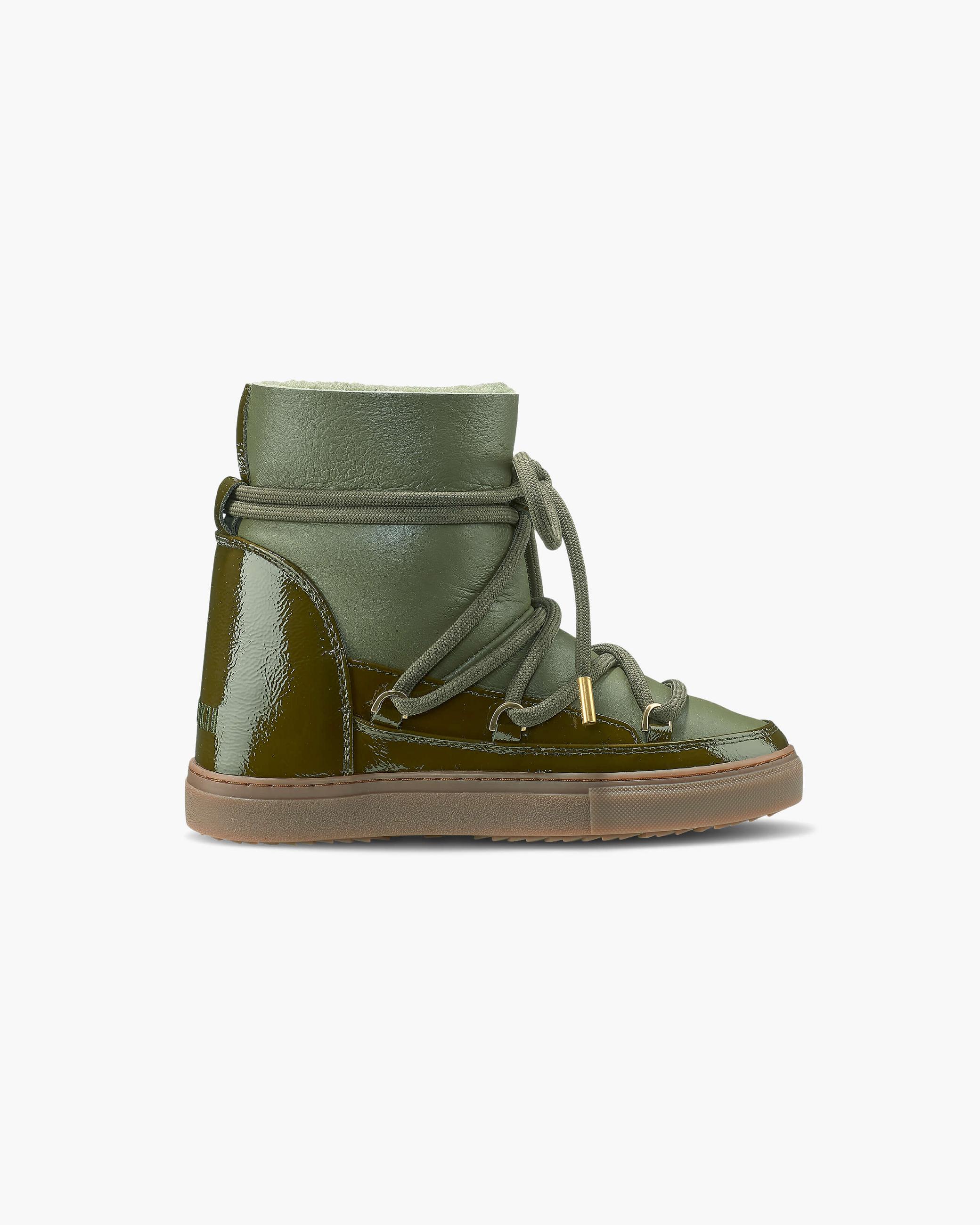 Dámské Sneaker Inuikii Gloss Wedge Olivy Zelené Zelene | 13687ENLP