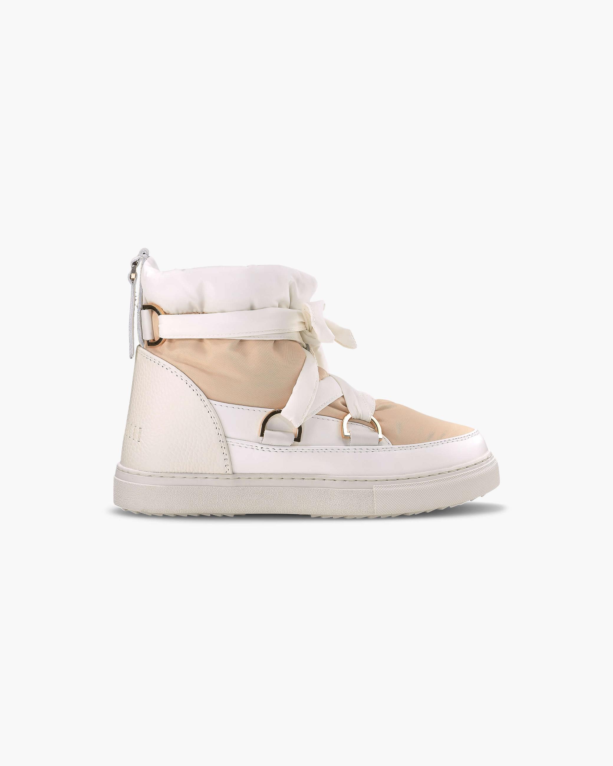 Dámské Sneaker Inuikii Puffer Laces Off-White | 38065FBKL