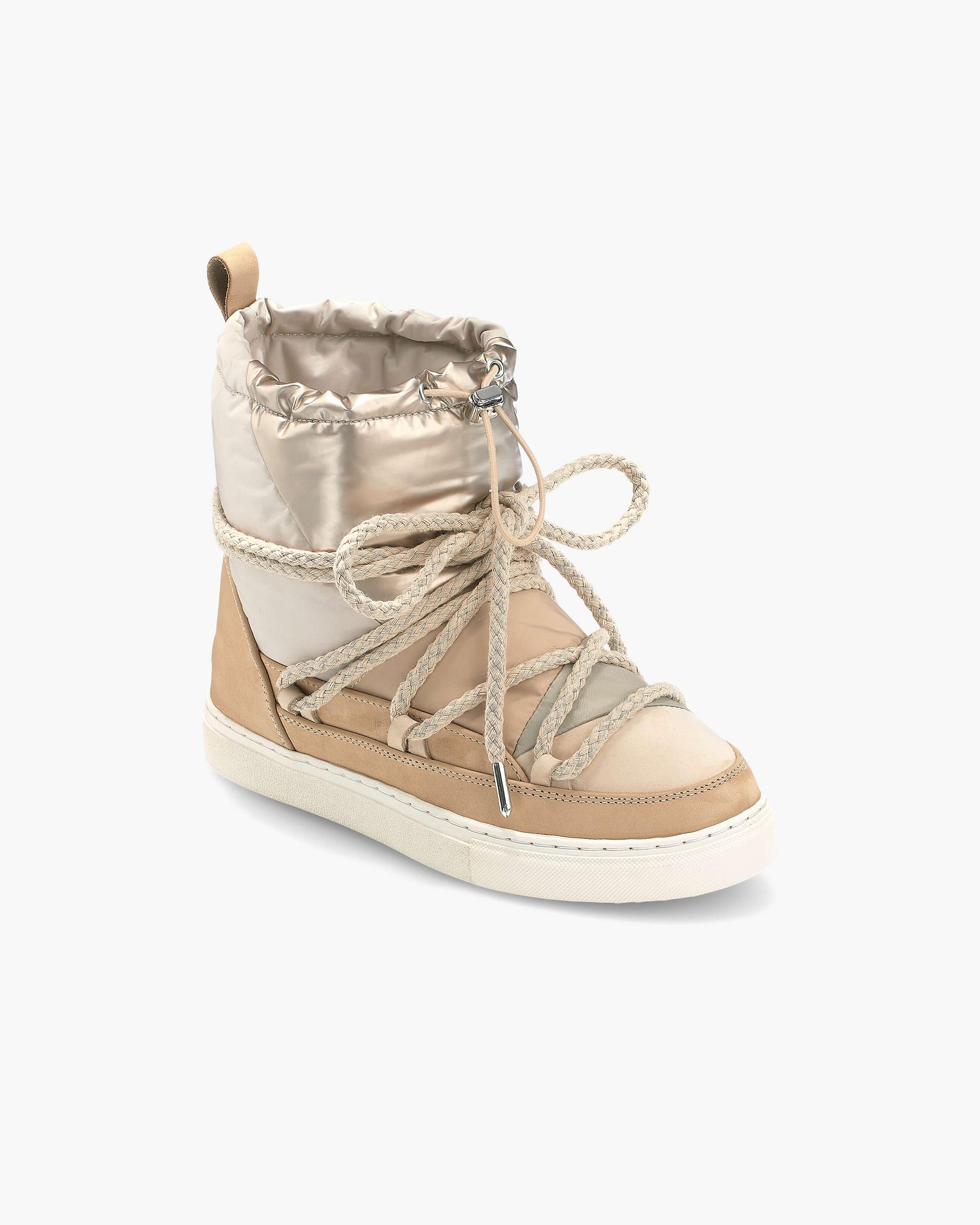 Dámské Sneaker Inuikii Puffer Low Sand | 98431BQIT