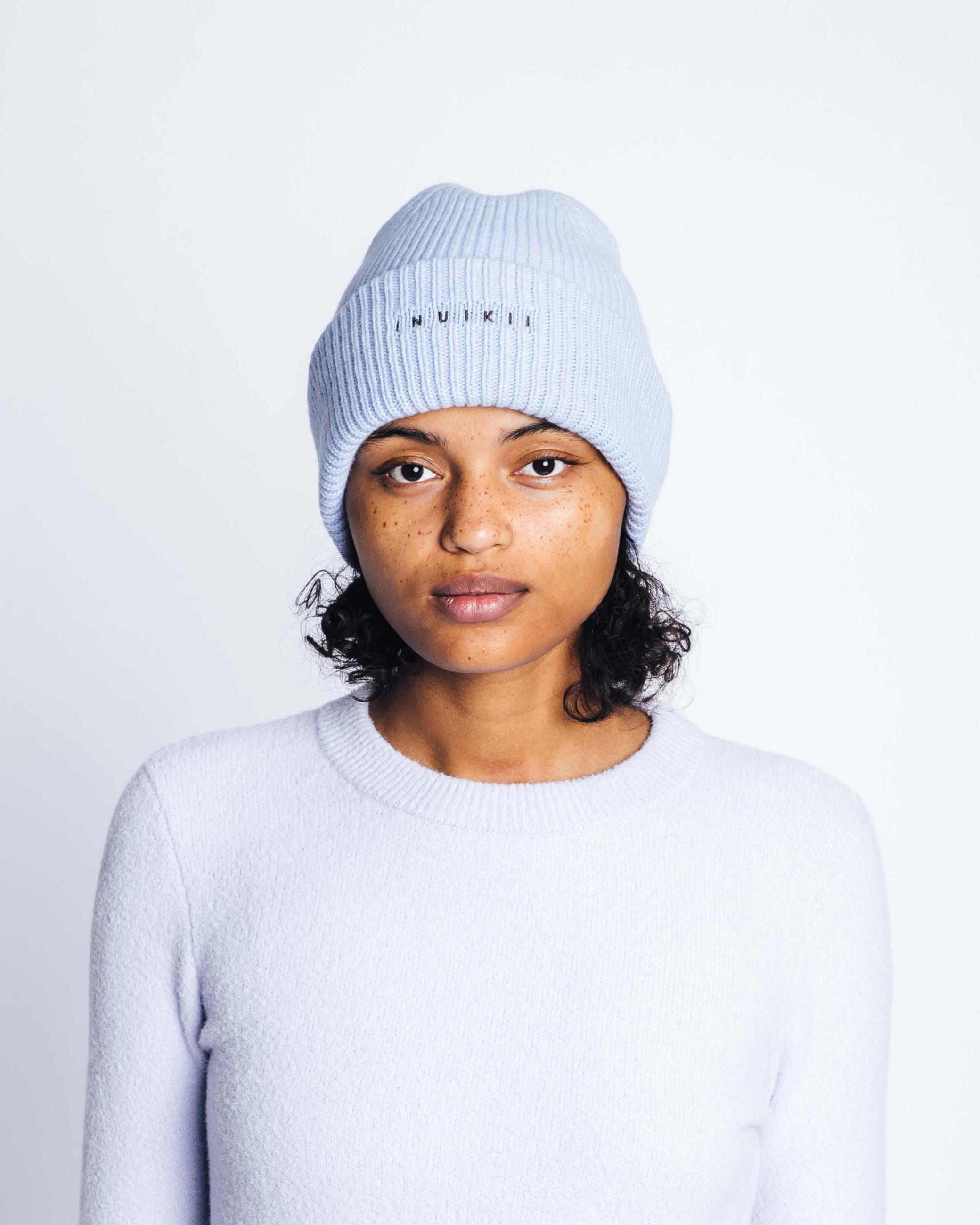 Dámské Čepice Inuikii Vlna Beanie Blankyt | 46318RFTK