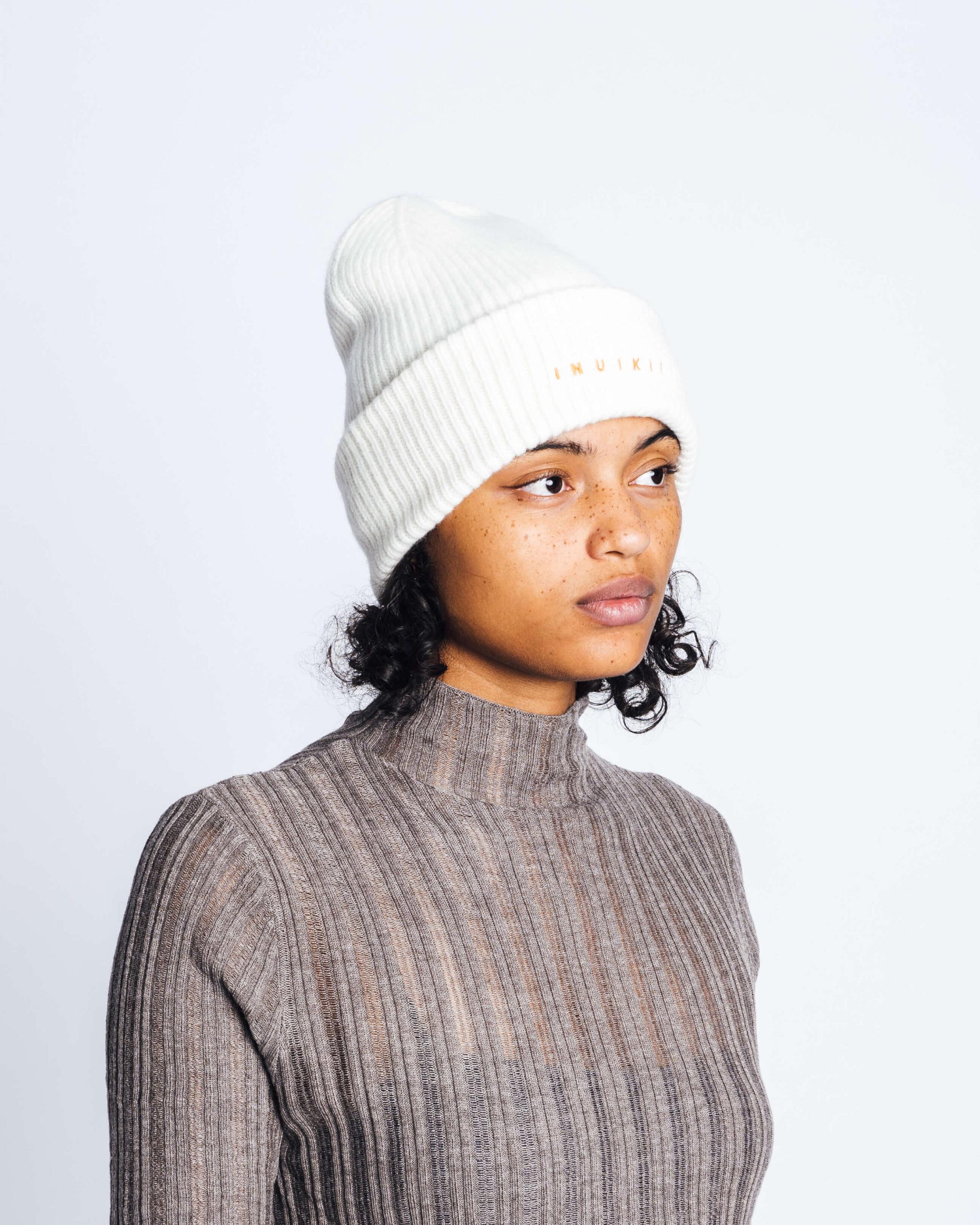 Dámské Čepice Inuikii Vlna Beanie Bílé | 98206NPQC