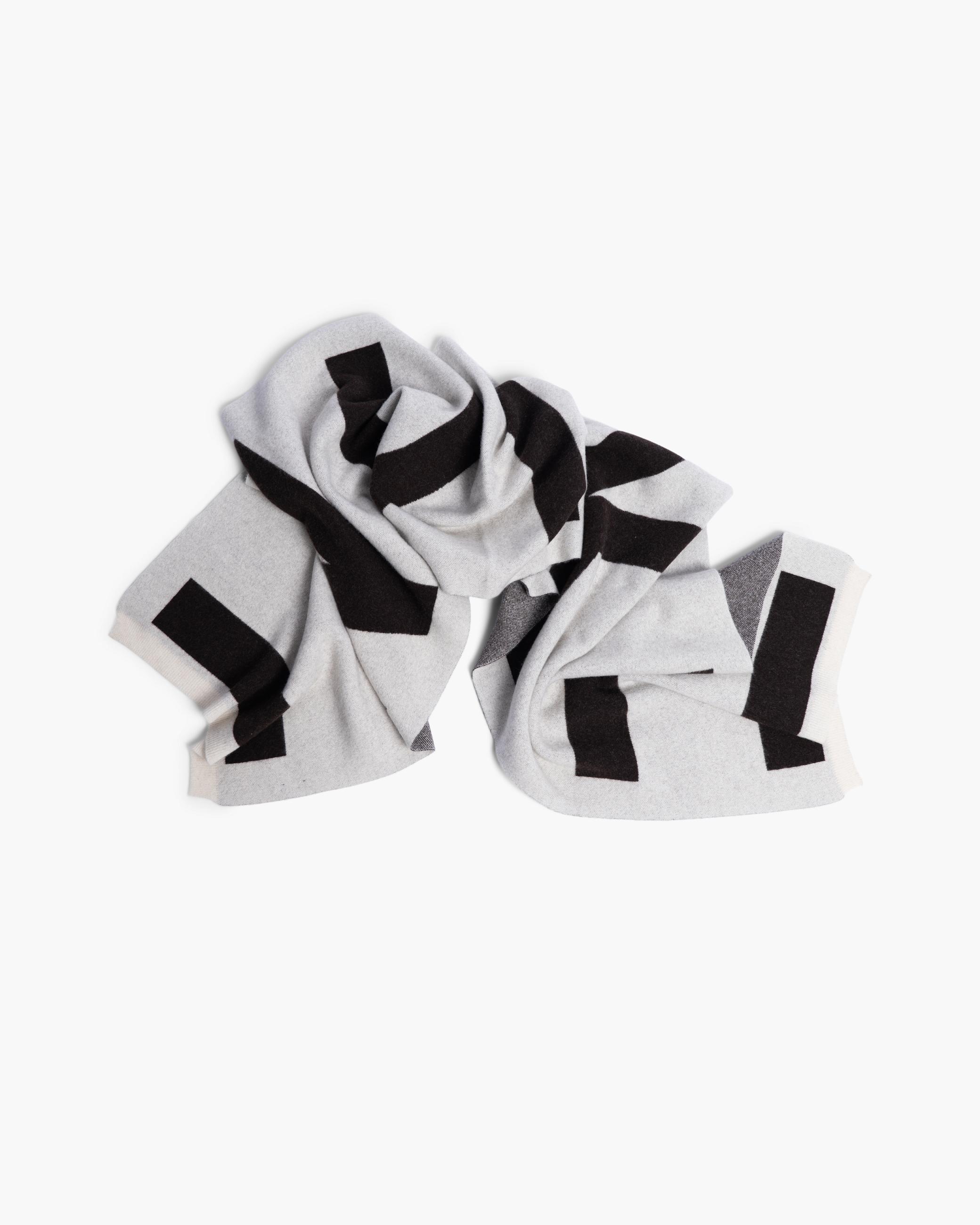 Dámské Šátky Inuikii Jacquard Scarf INUIKII Bílé Hnědé | 81625KYLJ