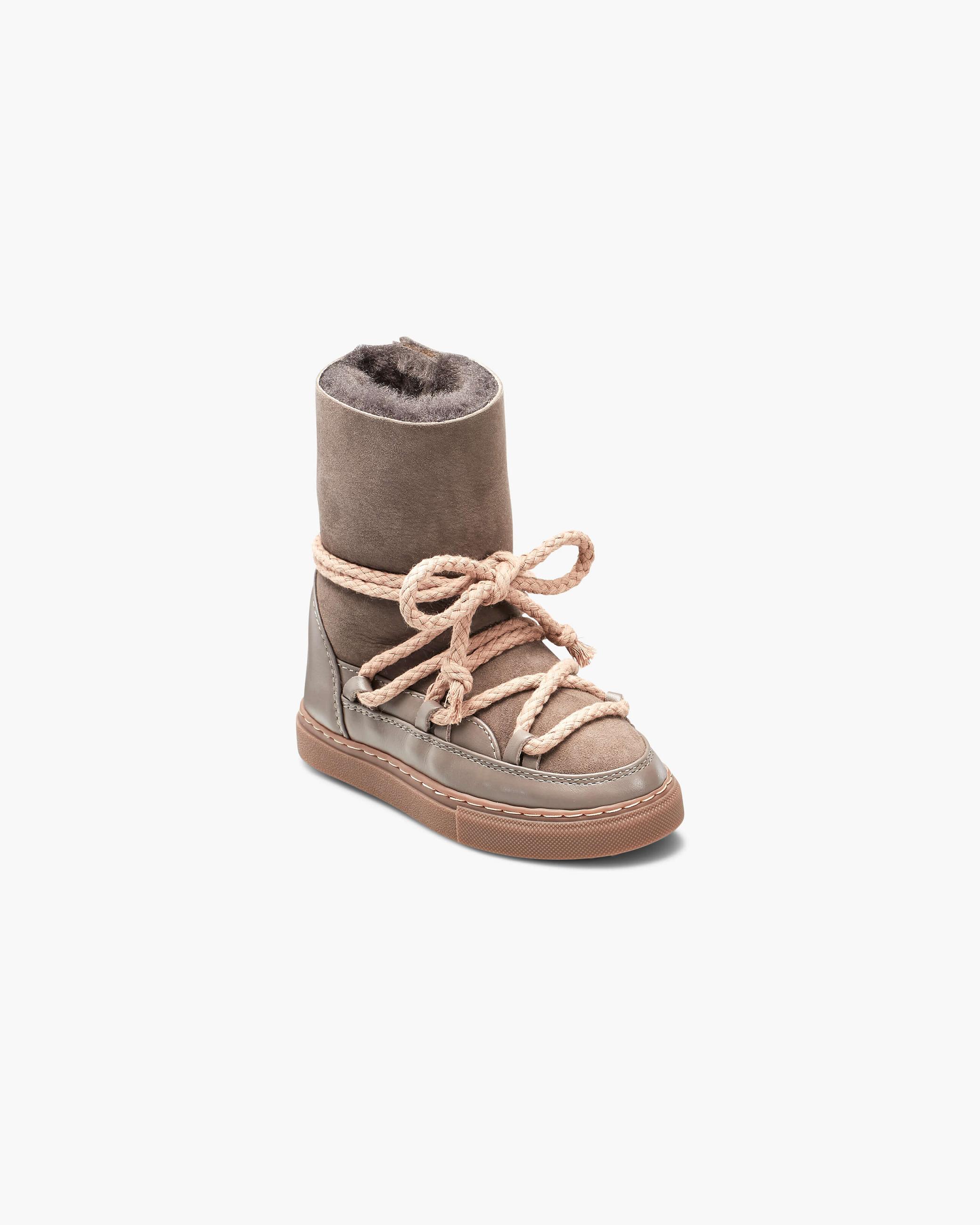 Dětské Sneaker Inuikii Classic High Taupe | 81236BLZF