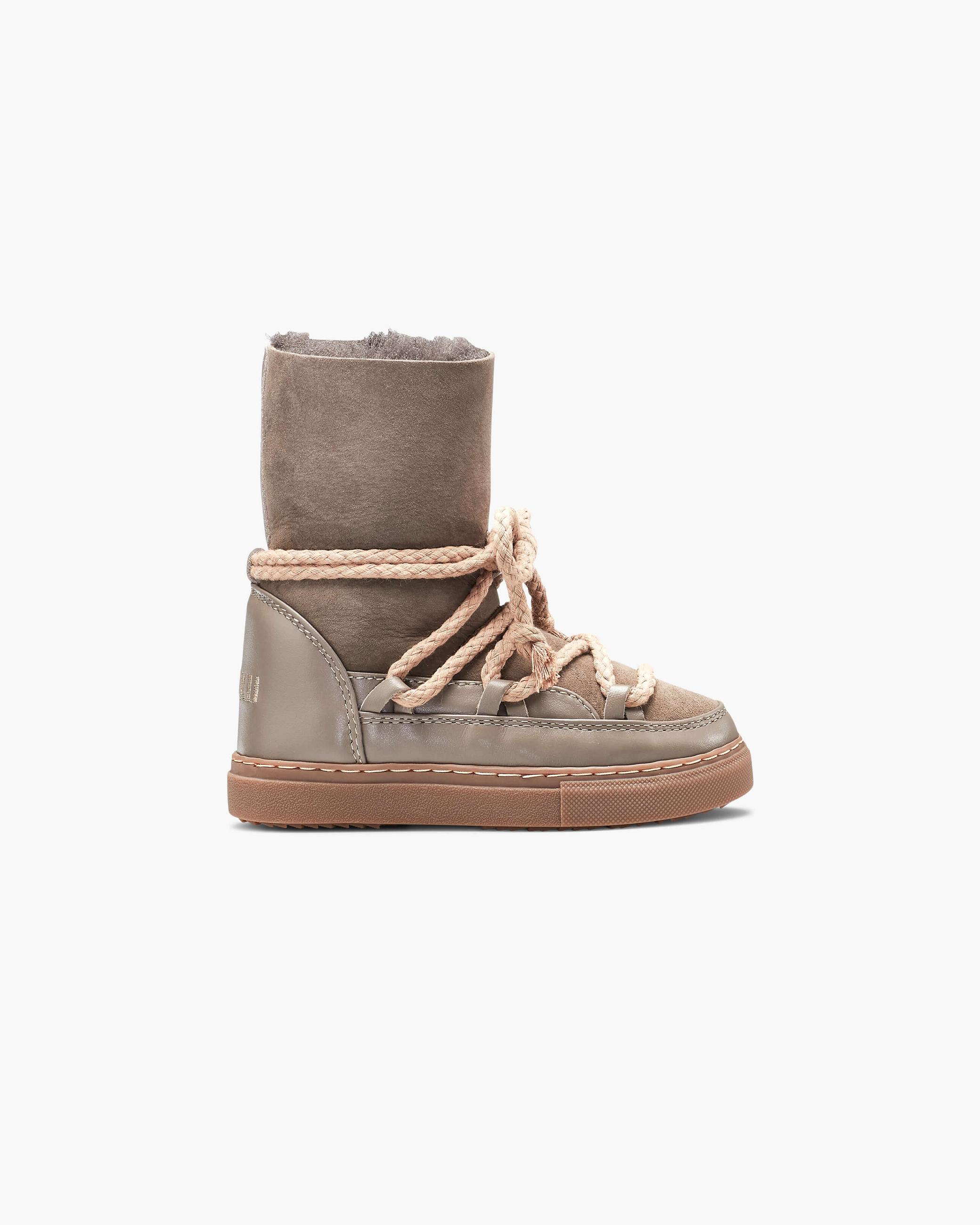 Dětské Sneaker Inuikii Classic High Taupe | 81236BLZF