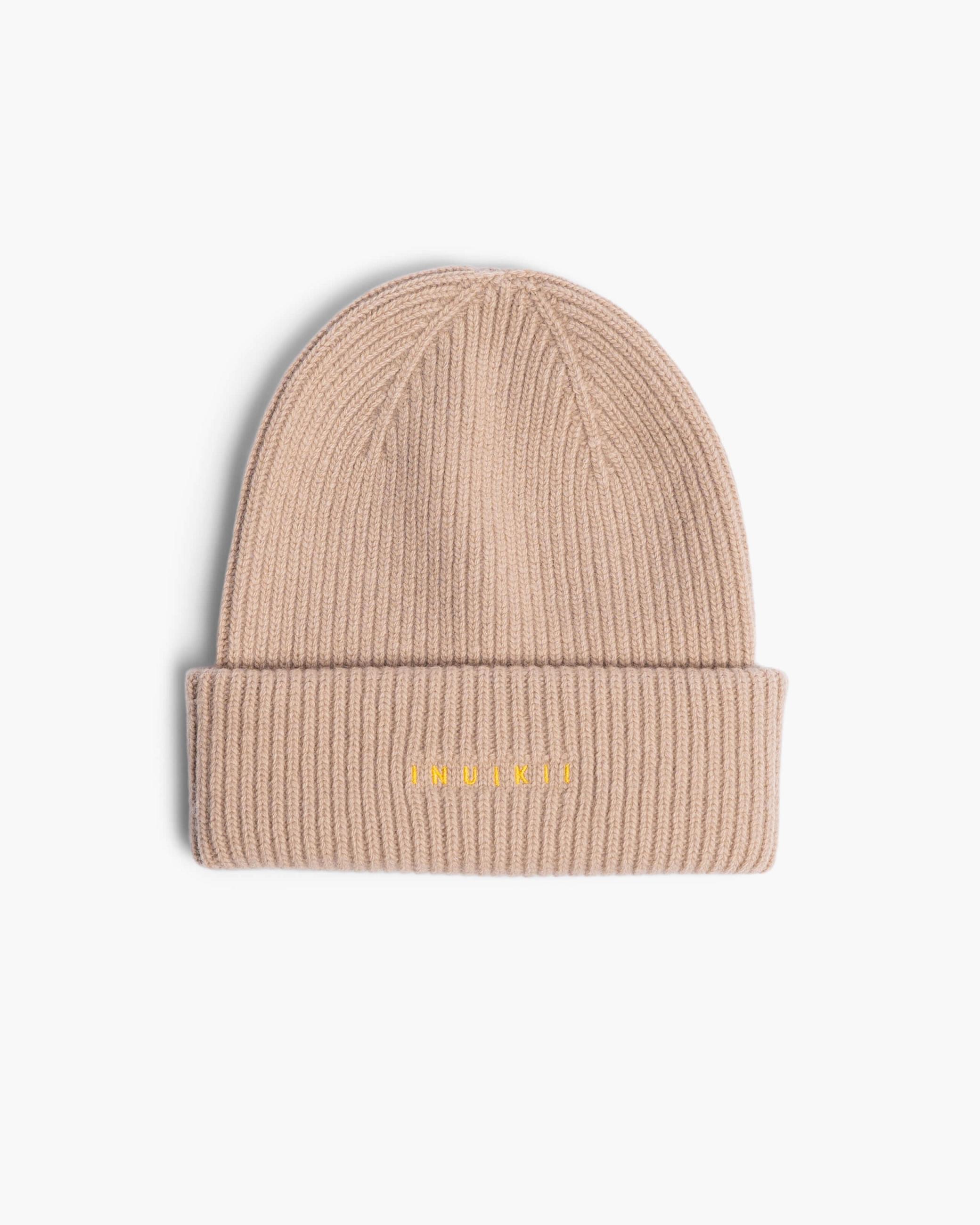 Pánské Čepice Inuikii Vlna Beanie Béžová | 27038WHYA