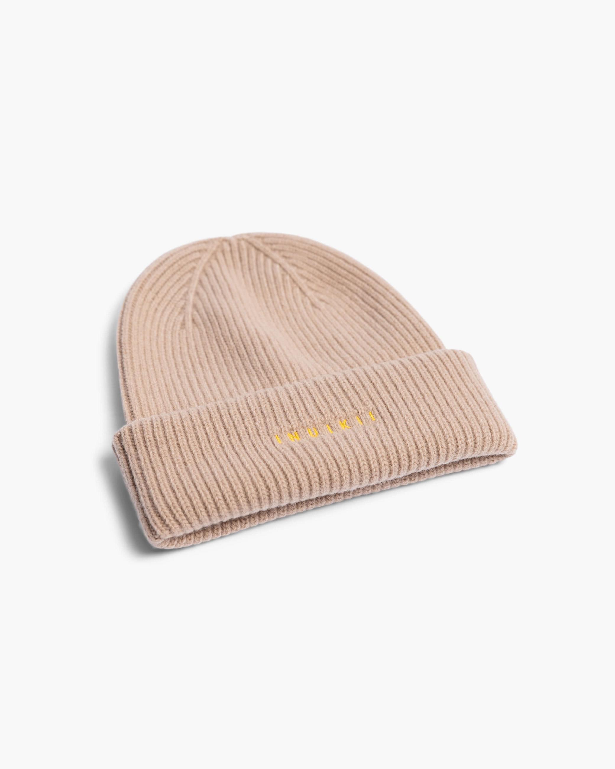 Pánské Čepice Inuikii Vlna Beanie Béžová | 27038WHYA