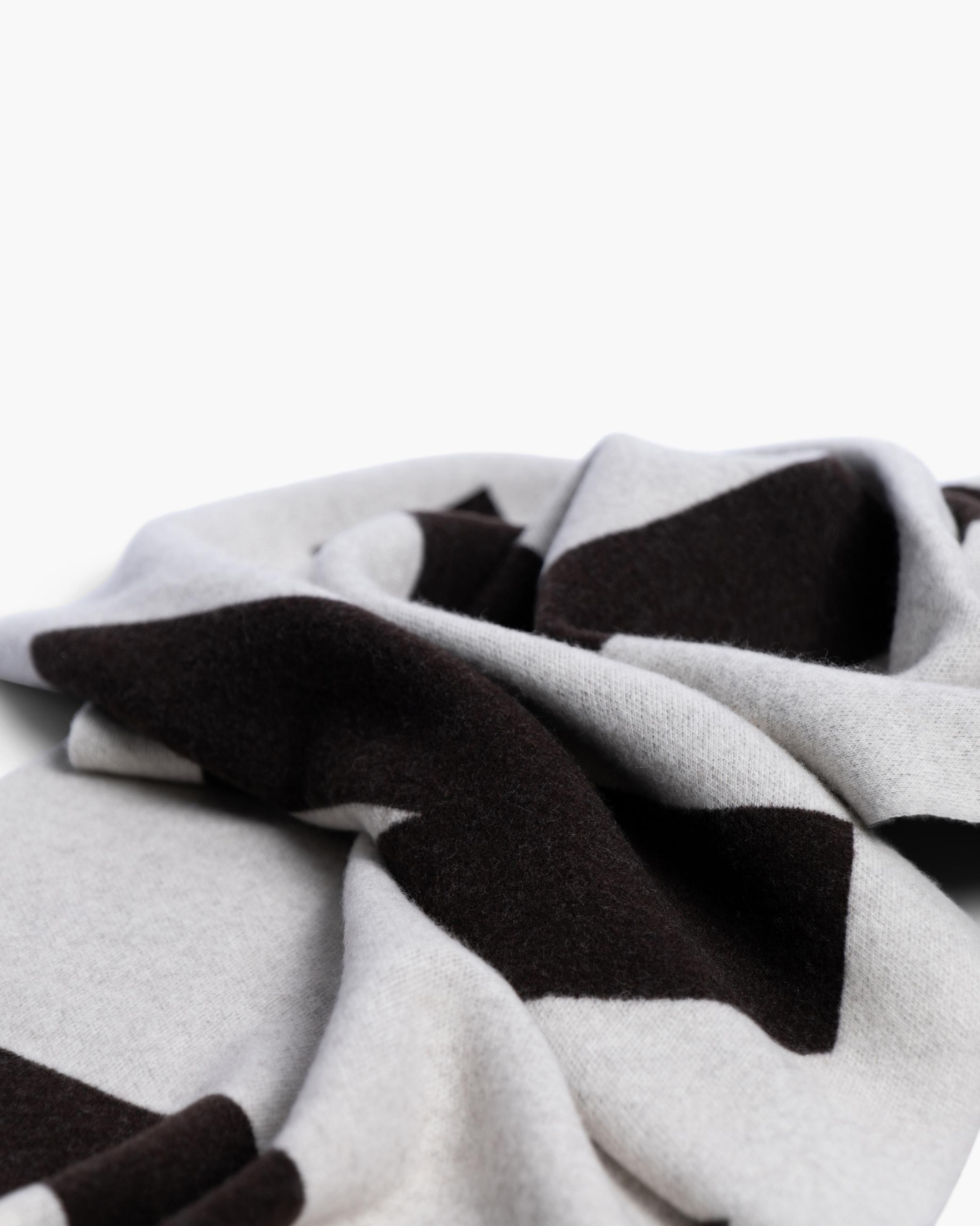 Pánské Šátky Inuikii Jacquard Scarf INUIKII Bílé Hnědé | 29780NZFW